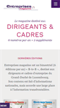 Mobile Screenshot of entreprisesmagazine.com